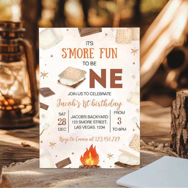 Invitation S'amuser pour être un morceau feu de camp Annivers (Créateur téléchargé)