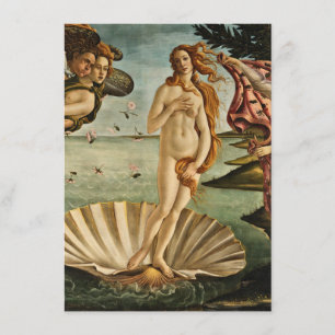 Invitation Sandro Botticelli - La naissance de Vénus