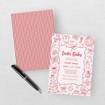 Santa Baby Rouge Rose Fête de Naissance de Noël
