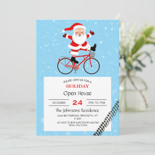 Invitation Santa rides
