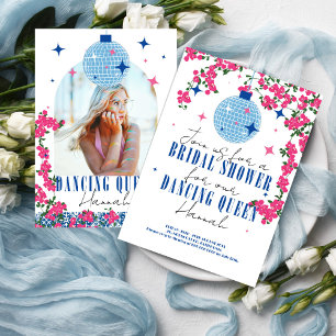 Invitation Santorin Musical Bougainvillea nuptiale