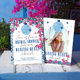 Invitation Santorin Musical Bougainvillea nuptiale