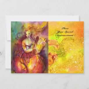 Invitation SAPPHO, DANSE, MUSIQUE ET POÉSIE, Étincelles D'or