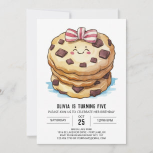 Invitation Saupoudrer les enfants Cookies en ligne Anniversai