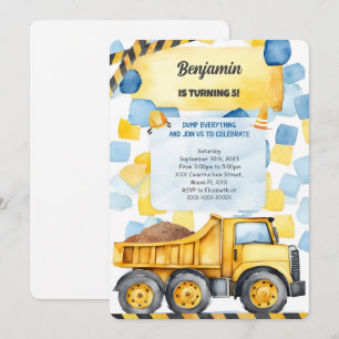 Invitation Sauter chaque chose c'est l'anniversaire