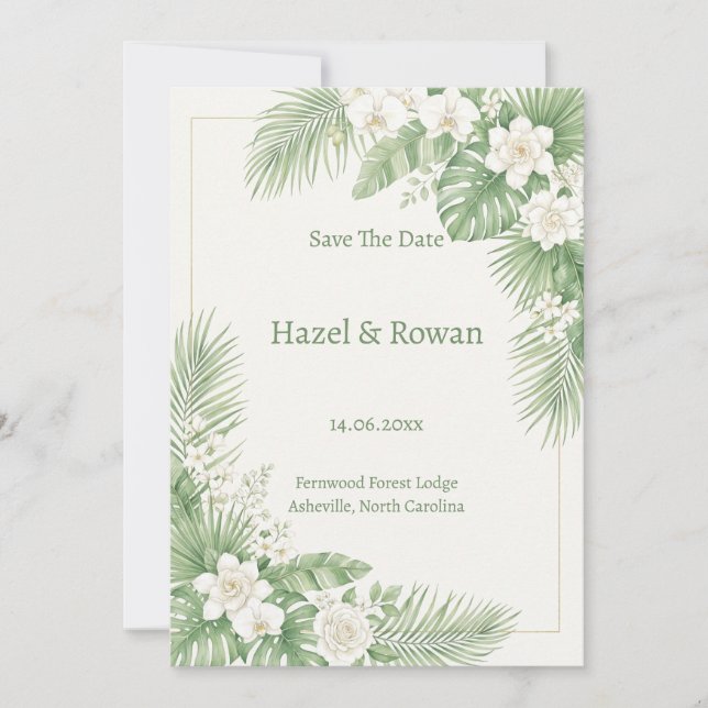 Invitation sauver la date (Devant)