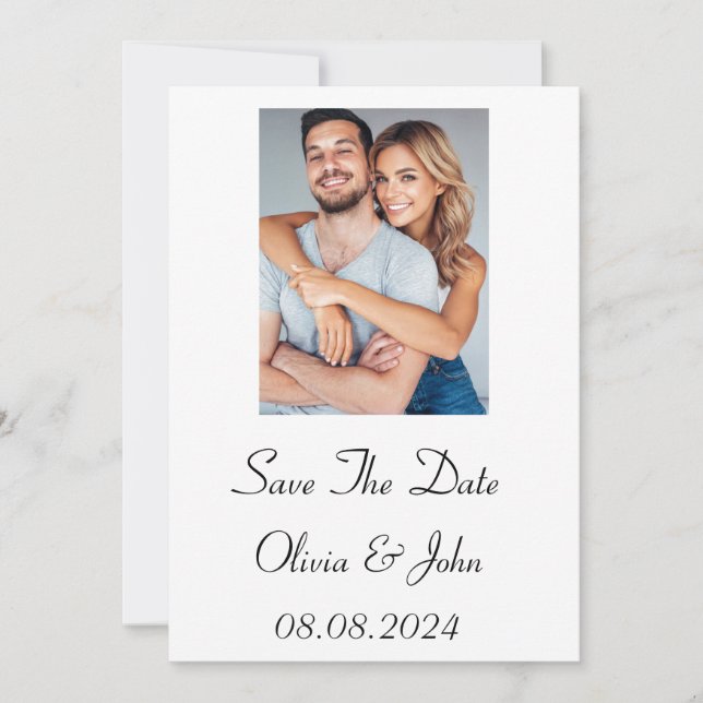 Invitation sauver la date (Devant)