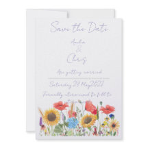 Invitation Sauver le. Dave floral Ferait Travail