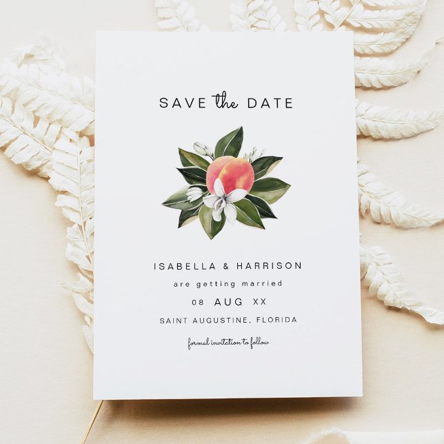 Invitation Savannah - Date d'enregistrement de la floraison d (Créateur téléchargé)