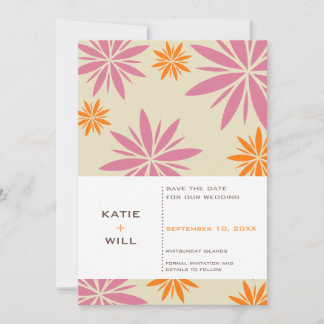 Invitation SAVE THE DATE ANNONCE :: vitalité 4P