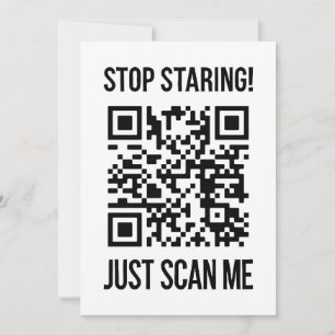 Invitation Scan Me QR Code : Choisissez la gentillesse chaque