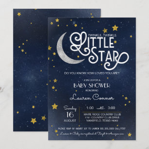 Invitation Scintillement peu de baby shower de neutre de