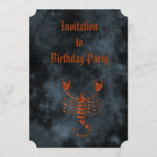 Invitation Scorpio