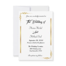 Script classique et Motif or oriental