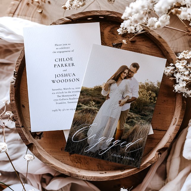 Invitation Script de calligraphie moderne (Créateur téléchargé)