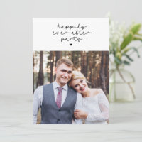 Script de cœur de photo de fête moderne et heureux