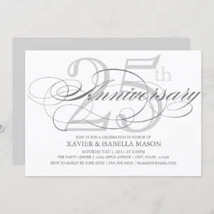 Invitation Script du 25e anniversaire