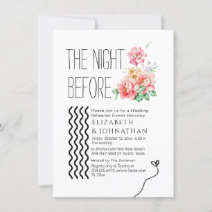 Invitation Script Minimal Brut La Nuit Avant L'Invitation