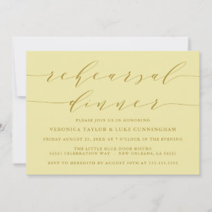 INVITATION SCRIPT MODERNE SIMPLE   RÉPÉTITION DÎNER INVITATIO
