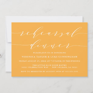 INVITATION SCRIPT MODERNE SIMPLE   RÉPÉTITION DÎNER INVITATIO