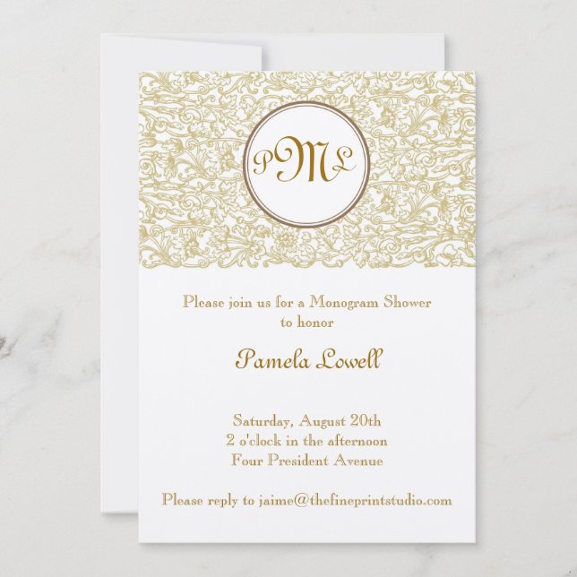 Invitation Scroll de Julep Or (Devant)