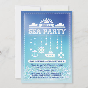 Invitation Sea Party