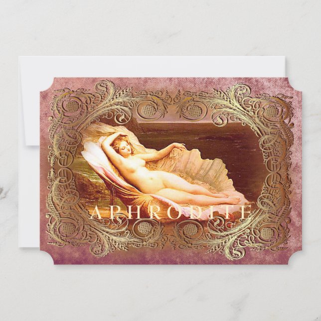 Invitation Sea Shell - Ocean Beach Shells (Devant)