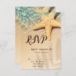 Invitation Seastar Beach RSVP