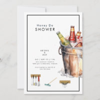 Seau de bière pour couples mariés Honey Do Shower