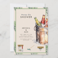 Seau Tropical de Miel de bière Do Couples Douche