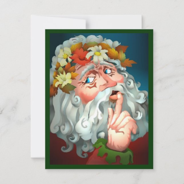 INVITATION SECRÈTE D'INVITATION DE PARTIE DE PÈRE (Devant)