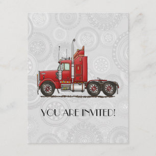 Invitation Semi-cabine Cute