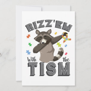 Invitation Sensibilisation à l'autisme Rizz'em avec l'opposum