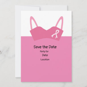Invitation Sensibilisation au cancer du sein, Save the Date P