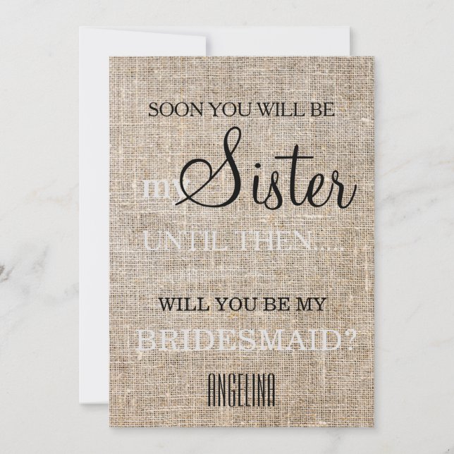 Invitation Seras-tu ma femme de ménage ? (Devant)