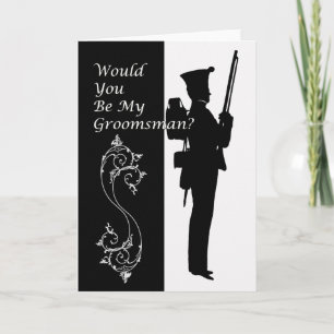 Invitation Seras-tu mon garçon d'honneur militaire napoléonie