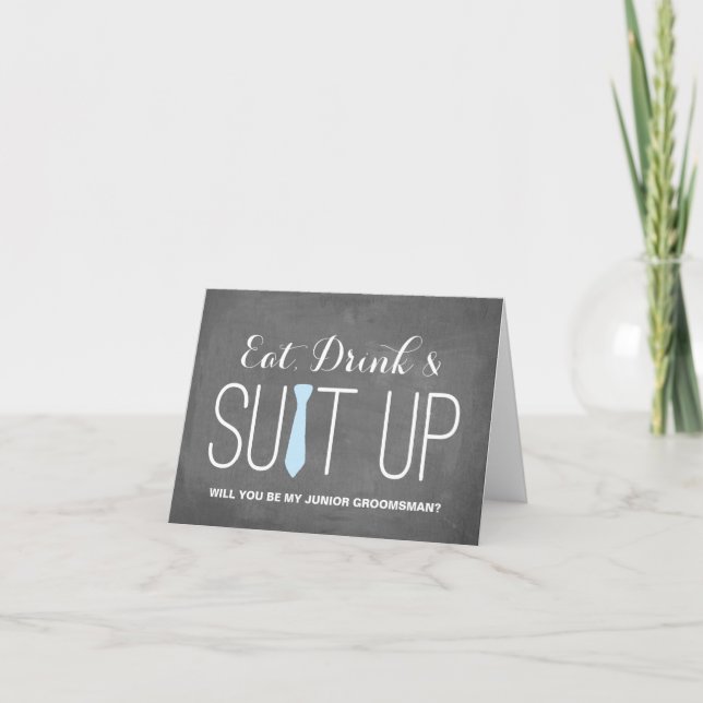 Invitation Seras-tu mon petit Groomsman | Groomsman (Devant)