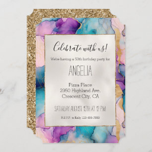 Invitation Serendipity Crystal Blue
