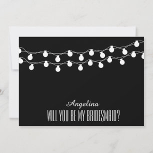 Invitation Serez-vous ma demoiselle d'honneur ?