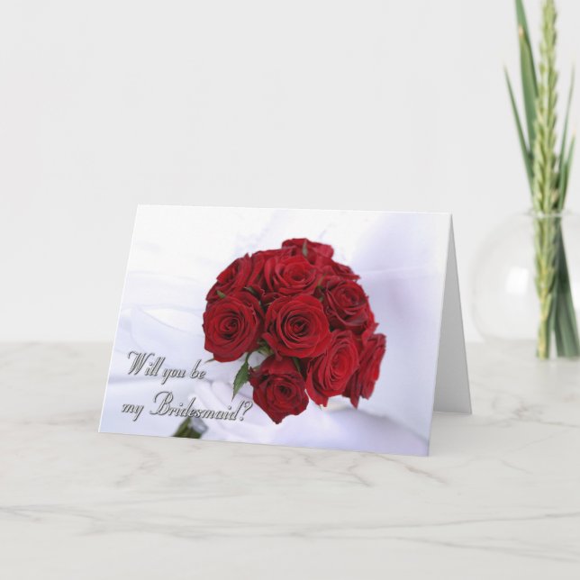 Invitation Serez-vous ma demoiselle d'honneur ? (Devant)