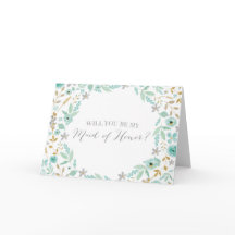 Serez-vous ma domestique d'honneur ?