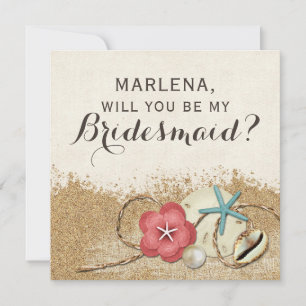 Invitation Serez-Vous Ma Femme D'Accueil ? Mariage de Sandy B