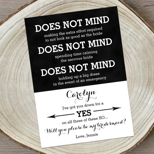 Invitation Serez-Vous Ma Femme D'Accueil Qui Ne S'En Soucie P (Créateur téléchargé)