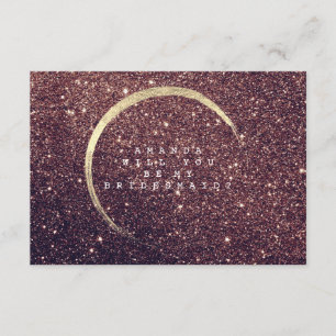 Invitation Serez-Vous Ma Femme D'Accueil Rustique Parties sci