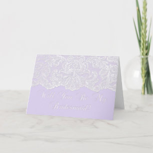 Invitation serez-vous ma femme de ménage ?lilas