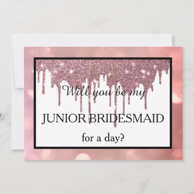 Invitation Serez-vous ma servante d'accueil junior ? (Dos)