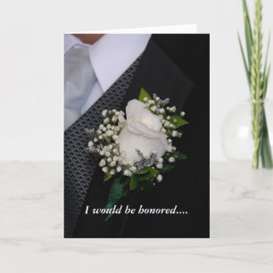 Invitation Serez-Vous Mon Groomage ?