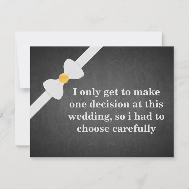 Invitation Serez-vous mon Groomsman ? (Devant)