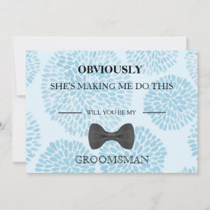 Invitation Serez-Vous Mon Groomsman ?