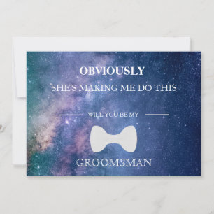 Invitation Serez-Vous Mon Groomsman ?